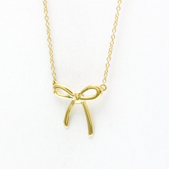 TIFFANY Jewelry - Tiffany Tiffany Bow Yellow Gold (18K) No Stone Men,Women Fashion Pendant Neck...
